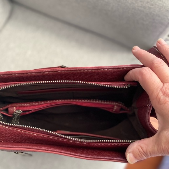 Trinity Ranch Red/ Reddish brown bag. NWT. - Picture 7 of 10